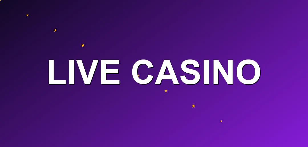 Live Dealer Games section at SlotStars